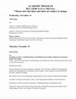 Research paper thumbnail of “Guidelines from the Museum Field: An Assessment of Ethical Standards for the Acquisition, Study, and Display of Unprovenienced Artifacts from the ICOM, AAM, and other Museum-Oriented Institutions,” American Schools of Oriental Research (ASOR) Annual Meeting