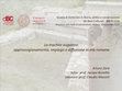 Research paper thumbnail of La trachite euganea: approvvigionamento, impiego e diffusione in età romana - Seconda relazione sullo stato di avanzamento della tesi di dottorato