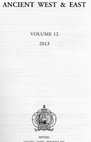 Research paper thumbnail of Review of the book by E. Olshausen “Bronzemünzen aus der Zeit Mithradates’ VI. im Museum von Samsun/ VI. Mithradates zamanindan bronz sikkeler Samsun müzesinde”. Geographica Historica – Beiheft 1. Stuttgart. 2009 // Ancient West and East. Vol. 12. 2013, pp.  430–432