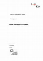 Research paper thumbnail of Higher education in Germany