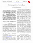 Research paper thumbnail of Immunogenetics of Sarcoidosis 