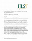 Research paper thumbnail of Transformational Leaders: Their Socialization, Self-Concept, and Shaping Experiences