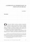 Research paper thumbnail of MULLER, Ana . A Expressao da Genericidade no Portugues do Brasil. Revista Letras, Curitiba, PR, v. 55, p. 153-165, 2001