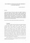 Research paper thumbnail of NOVAS TENDÊNCIAS NA REVITALIZAÇÃO DE ÁREAS "HISTÓRICAS": O CASO PORTO MARAVILHA