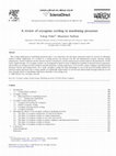 Research paper thumbnail of A review of cryogenic cooling in machining processes