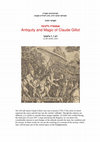 Research paper thumbnail of Antiquity and Magic of Claude Gillot (in English)