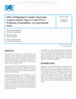 Effect of Damping in Complex Eigenvalue Analysis of Brake Noise to Control Over- Prediction of Instabilities: An Experimental Study Cover Page