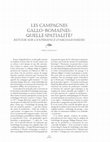 Research paper thumbnail of Les campagnes romaines : quelle spatialité ? Retour sur l'expérience d'Archaeomedes