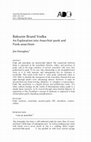 Research paper thumbnail of 'Bakunin Brand Vodka. An exploration into anarchist-punk and punk-anarchism'