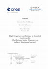 Research paper thumbnail of High frequency oscillations in bounded elastic media