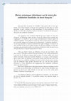 Research paper thumbnail of Brèves remarques théoriques sur le statut des solidarités familiales en droit français