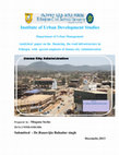 Research paper thumbnail of Analytical  paper on the  financing  the road infrastructure in Ethiopia  with  special emphasis of Jimma city Administration