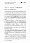 Research paper thumbnail of “Turkey after Copenhagen: Walking a Tightrope,” Journal of Southern Europe and the Balkans, 5 (2), 2003: 147-168. (with Bülent Gökay)