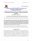 Research paper thumbnail of Challenge Response Test in Image Acquition Process