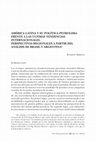 Research paper thumbnail of AMÉRICA LATINA Y SU POLÍTICA PETROLERA FRENTE A LAS ÚLTIMAS TENDENCIAS INTERNACIONALES. PERSPECTIVAS REGIONALES A PARTIR DEL ANÁLISIS DE BRASIL Y ARGENTINA