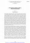 Research paper thumbnail of ‘Un X peut en cacher un autre’: étude ethnosyntaxique