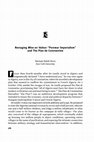 Research paper thumbnail of Restaging Mise en Valeur: "Postwar Imperialism" and The Plan de Constantine (Review of Middle Eastern Studies)