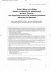 Research paper thumbnail of Entre l’Adour et la Baïse (partie occidentale du département du Gers) : une importante source de matières premières siliceuses du Sénonien.