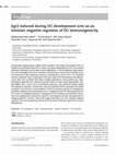 Research paper thumbnail of Egr2 induced during DC development and important for DC mediated immunogenecity