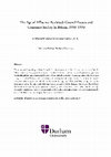 Research paper thumbnail of The Age of Affluence Revisited: Council Estates and Consumer Society in Britain, 1950–1970