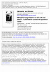 Research paper thumbnail of Metaphor and Symbol Metaphorizing Violence in the UK and Brazil: A Contrastive Discourse Dynamics Study PLEASE SCROLL DOWN FOR ARTICLE