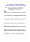 Research paper thumbnail of The political economy of precarious work in the tourism industry in small island developing states