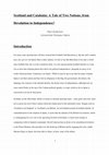 Research paper thumbnail of Scotland and Catalonia: A Tale of Two Nations, from Devolution to Independence?