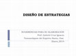 Research paper thumbnail of Diseño de Estrategias Didácticas