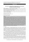 Research paper thumbnail of The effect of α tradinional dance training program on neuromuscular coordination of individuals with autism