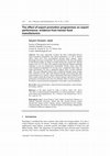 Research paper thumbnail of The Effect of Export Promotion Programmes on Export Performance: Evidence from Iranian Food Manufacturers