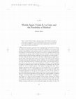 Research paper thumbnail of Worlds Apart: Ursula K. Le Guin and the Possibility of Method