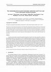 Research paper thumbnail of The relationship between matrix hydraulic conductivity and P-wave and S-wave ultrasound velocities in granites