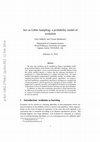 Research paper thumbnail of Sex as Gibbs sampling: a probability model of evolution