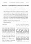 Research paper thumbnail of Performance evaluation of motorized and treadle cowpea threshers