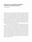 Research paper thumbnail of The Royal Navy, War Planning and Intelligence Assessments of Japan between the Wars