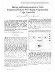 Research paper thumbnail of Dhruv M. Patel, Sanjay M. Trivedi, and Jignesh G. Bhatt, “Design and Implementation of Field Programmable Gate Array based Programmable Logic Controller"