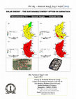 Research paper thumbnail of SOLAR ENERGY – THE SUSTAINABLE ENERGY OPTION IN KARNATAKA