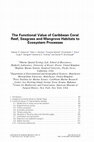 Research paper thumbnail of The functional value of Caribbean coral reef, seagrass and mangrove habitats to ecosystem processes