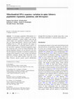 Research paper thumbnail of Mitochondrial DNA sequence variation in spiny lobsters: population expansion, panmixia, and divergence