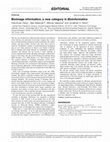 Research paper thumbnail of Bioimage informatics: a new category in Bioinformatics