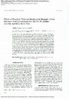 Research paper thumbnail of Effect of Reaction Time on Mechanical Strength of the Interface Formed betwee