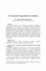 Research paper thumbnail of Articulo La Formacion Postgraduada en Colombia