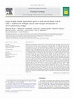 Research paper thumbnail of Sources of mud volcano fluids in the Gulf of Cadiz--indications for hydrothermal imprint