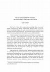 Research paper thumbnail of “İslâm Sosyolojisi”nin Durumu: Metodolojik Tutarlılık ve Bütünlük