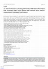 Research paper thumbnail of An Internet-Based Counseling Intervention with Email Reminders that Promotes Self-Care in  Adults with Chronic Heart Failure: Randomized Controlled Trial Protocol