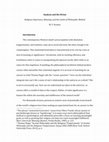 Research paper thumbnail of Analysis and the Divine: Religious Experience, Meaning, and the Limits of Philosophic Method