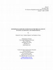 Research paper thumbnail of Metropolitan-Specific Estimates of the Price Elasticity of Supply of Housing, and Their Sources