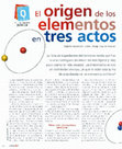 Research paper thumbnail of El origen de los elementos en tres actos