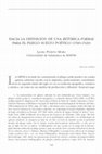 Research paper thumbnail of HACIA LA DEFINICIÓN DE UNA RETÓRICA EDITORIAL PARA EL PLIEGO SUELTO POÉTICO (1500-1520)