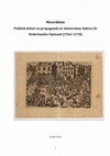 Research paper thumbnail of Moorddam: publiek debat en propaganda in Amsterdam tijdens de Nederlandse Opstand (1566-­1578)